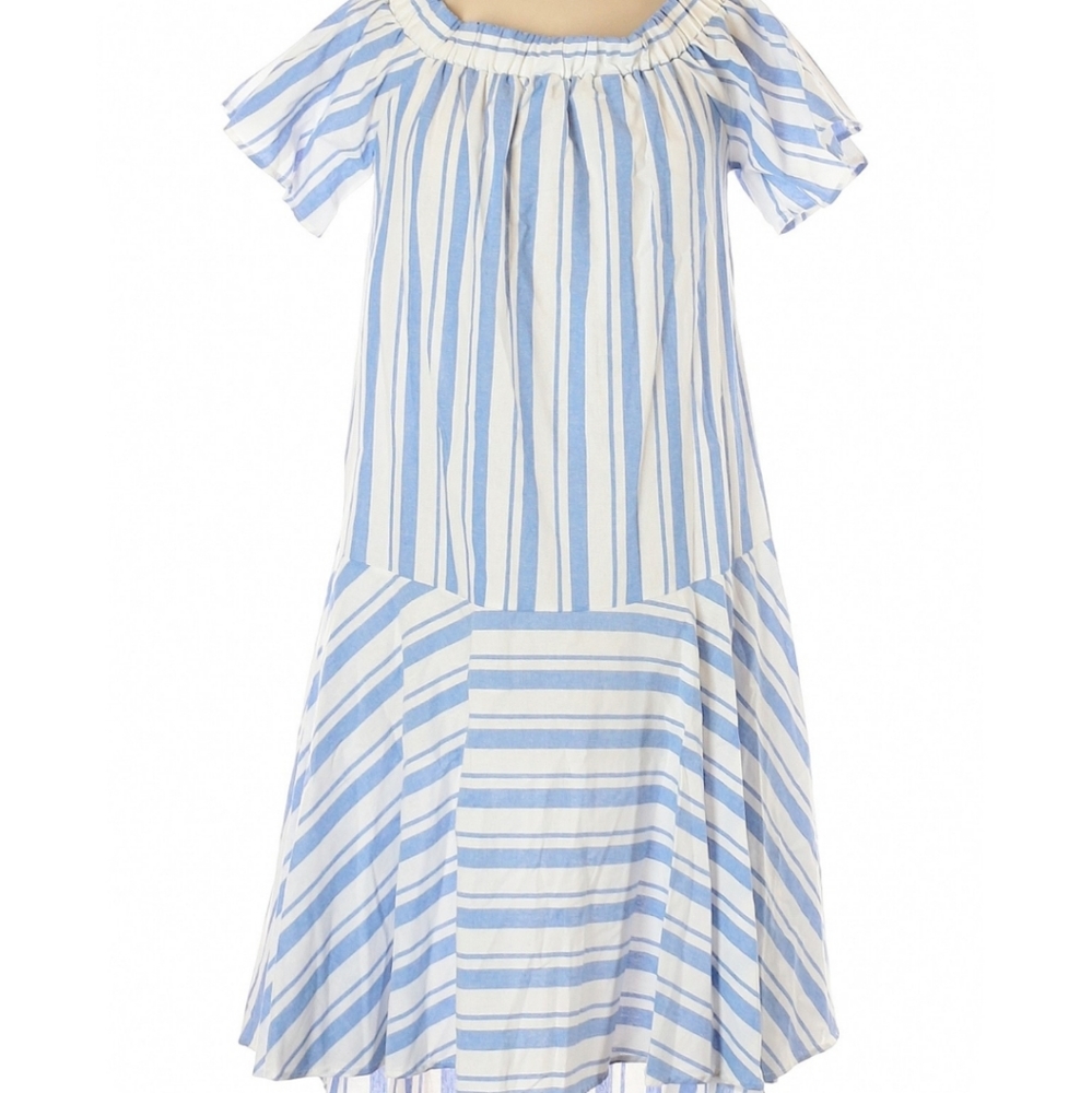 NWT Blue and White Striped Sundress